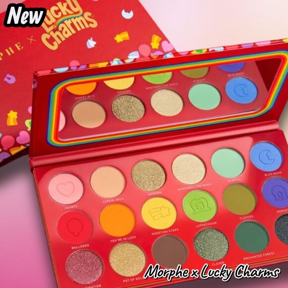New Morphe x Lucky Charms “Make Some Magic” 18-Shade Eyeshadow Palette - Picture 9 of 9